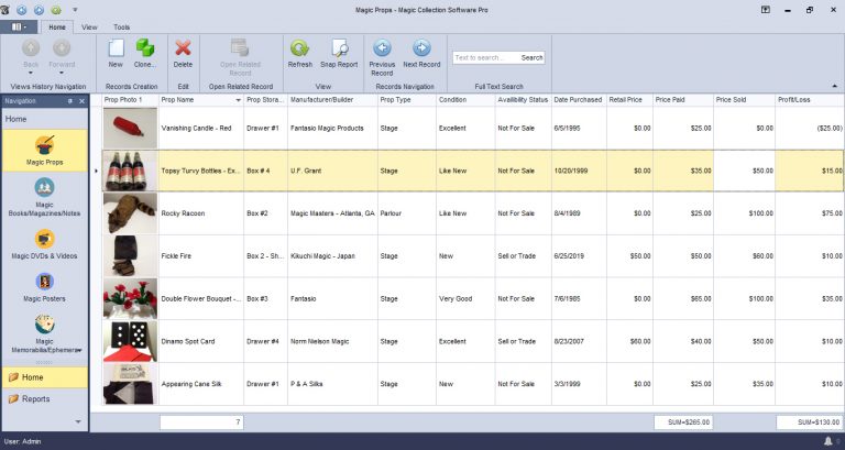 Customizable Grid Views